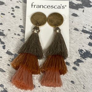 Francesca’s Tassel Earrings